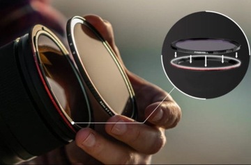 Комплект магнитных фильтров VND - FREEWELL - 77мм