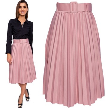 802__размер M_ПЛИССИРОВАННАЯ ЮБКА, РЕМЕНЬ С ЛАСТИКОЙ