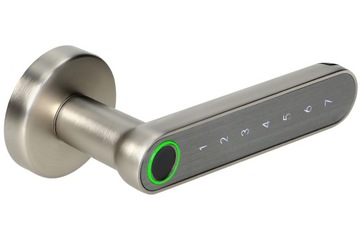 РУЧКА КОДОВОГО ЗАМКА С КОДОМ ПО ОТПЕЧАТКАМ ПАЛЬЦЕВ + ОТКРЫТИЕ С ПОМОЩЬЮ ТЕЛЕФОНА