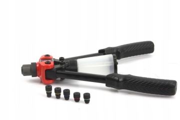 РУЧНОЙ РЫЧАГОВЫЙ ЗАКЛЕПОЧНИК 2,4–6,4 ММ + НАКОНЕЧНИКИ