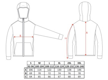 Теплая рабочая толстовка с капюшоном T831 PORTWEST KX3