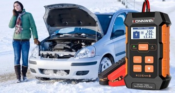 Konnwei KW520 Тестер автомобильного аккумулятора 12/24 В