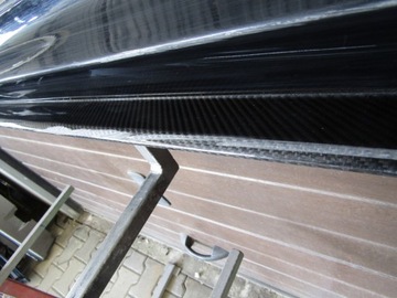 Накладка порога левая BMW 5 G30 F90 M5 CARBON 17-