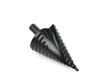 Wiertło stożkowe HSS TiAlN 4-52mm, dł. 80mmm mocne