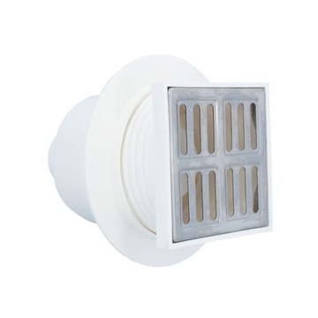 Kratka ściekowa pionowa 10 cm x 10 cm regulowana