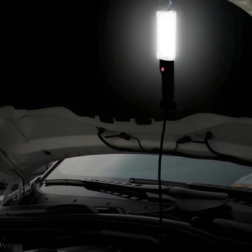 СВЕТИЛЬНИК ДЛЯ МАСТЕРСКОЙ 25 СВЕТОДИОДНЫХ КАНАЛЬНЫХ КРЮЧКОВ, МАГНИТ 245В