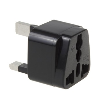 Adapter gniazdo UE USA Azja Ameryka / wtyk UK GB