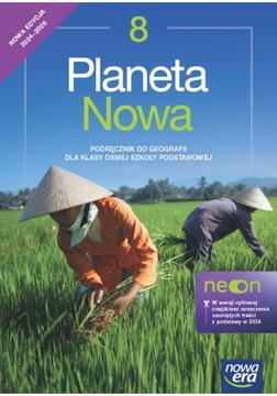 Planeta Nowa 8 NE Учебник по географии NEon