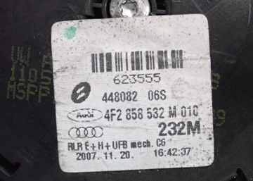4F2858532M ZRCÁTKO VNĚJŠÍ PRAVÉ LY7G A6 C6 4F