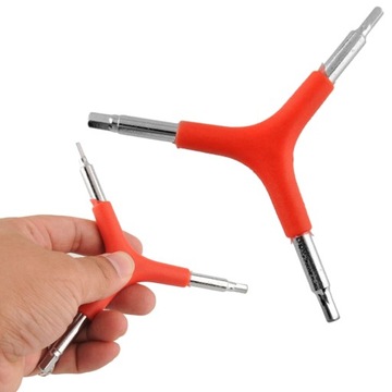 UNIWERSALNY KLUCZ ROWEROWY 3w1 DO NAPRAWY 4/5/6mm