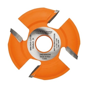 CMT FREZ DO LAMELEK D=100 B=22 Z=4 K=8.0/6.0