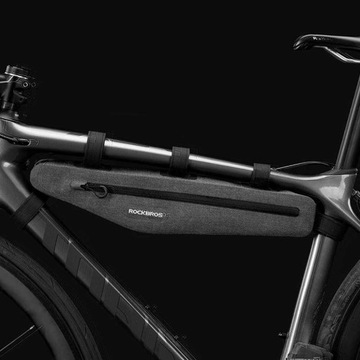 ВЕЛОСИПЕДНАЯ СУМКА ROCKBROS ВОДОНЕПРОНИЦАЕМАЯ ВЕЛОСИПЕДНАЯ СУМКА ДЛЯ РАМЫ 1,5 Л