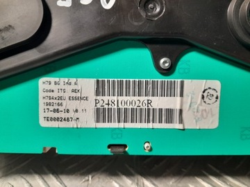 DACIA DUSTER PŘÍSTROJOVÁ DESKA BUDÍKY 248100026R