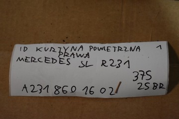 IDEALNI ZÁVĚS VZDUCHOVÁ PRAVÁ MERCEDES SL 231 R231 1