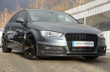 Audi A3 8V Hatchback 3d 2.0 TDI 184KM 2013 Audi A3 Sportback 2.0 TDI CR 184 KM, 4x4, S-Line, Automat, Navi, Alcantara