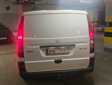 Mercedes Vito W639 Kombi Facelifting 122 CDI 224KM 2010 Mercedes-Benz Vito 120cdi extra long 6 osób brygadówka hak automat, zdjęcie 7