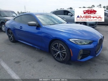 BMW Seria 4 G22-23-26 2021 BMW Seria 4 m440i, 2021r., 4x4, 3.0L 3.0 Benzyna 382KM