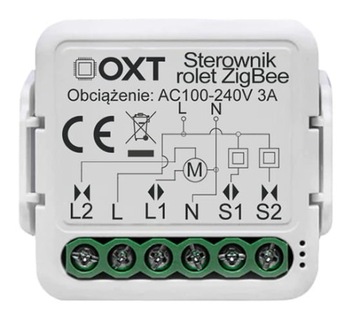 Moduł OXT mini sterownik rolet ZigBee TUYA