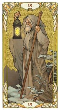 Golden Art Nouveau Tarot, Wielkie Arkana