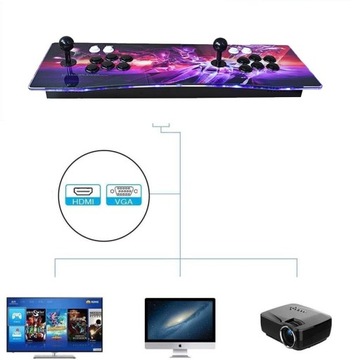 KONSOLA RETRO PANDORA 3D WIFI 11000 GIER NEW MODEL