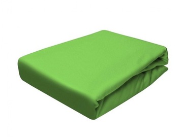 Prześcieradło jersey 140x200 z gumką PISTACJOWE