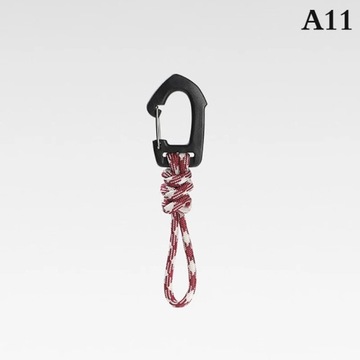 1PC Outdoor Anti-lost Lanyard Climb Keychain