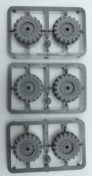 Warhammer 40k Large Tire Sprues zestaw 3 wypraski