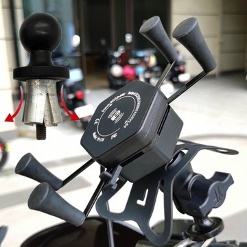 РУЧКА С ИНДУКТИВНЫМ ЗАРЯДНЫМ УСТРОЙСТВОМ В ГОЛОВКЕ РАМКИ 15ВТ