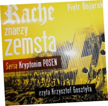 Rache znaczy zemsta. Książka audio CD MP3