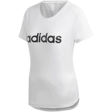 Koszulka adidas W D2M Logo Tee W DU2080 S
