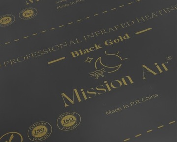 Фольгированный нагревательный коврик Mission Air SET ИНФРАКРАСНЫЙ 50 см I 7 м² 160 Вт/м² PTC