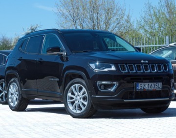 Jeep Compass II SUV Facelifting 1.3 GSE T4 150KM 2021 Jeep Compass 150ps Limited Keyles Skóra Blis Kamera Sam Parkuje 230V DAB 18, zdjęcie 2