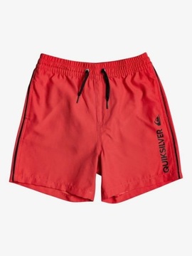 QUIKSILVER CZERWONE KĄPIELÓWKI WIĄZANIE (12L)