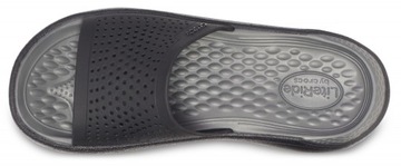 Klapki Crocs LiteRide Slide Black, kolor Czarny 43,5 M10/W12
