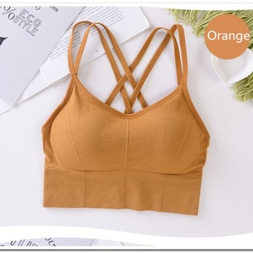 Fitness Sports Bra Women Shockproof Sexy High