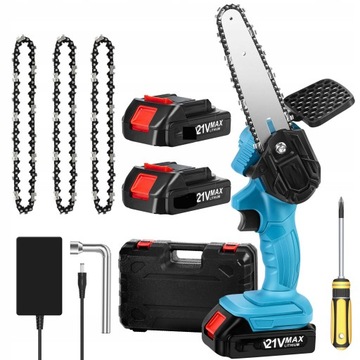 АККУМУЛЯТОРНАЯ ЦЕПНАЯ ПИЛА МИНИ-ПИЛА 2 АККУМУЛЯТОРА