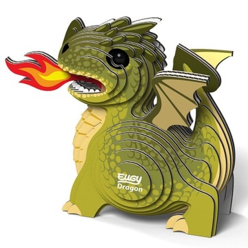 DRAGON PUZZLE 3D Пространственная головоломка Eugy Eco