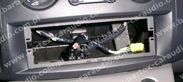 Renault SCENIC - 2 2003-2009 Маскирующая рамка 1DIN