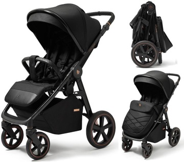 WÓZEK FUTURE DESIGN XPLODE CHROM FOLIA DO 22KG JET BLACK