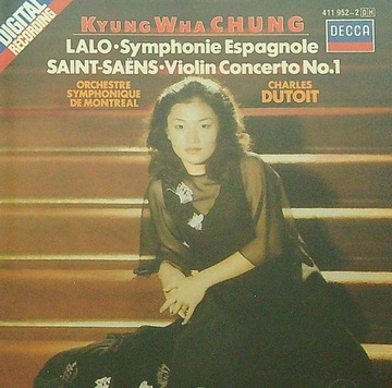 Lalo Saint-Saens Kyung Wha Chung Symphonie Espagnole / Violin Concerto No.1
