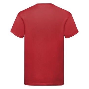 Koszulka T-shirt Fruit of the LOOM Red L