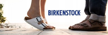 Japonki damskie Birkenstock Gizeh SKÓRZANE PROFILOWANE NA LATO 0943811