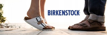 Klapki skórzane damskie Birkenstock Arizona miękkie wygodne na lato modne