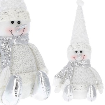 BAŁWAN FIGURKA ŚWIĄTECZNA OZDOBA POD CHOINKĘ PREZENT BAŁWANEK ŚWIĘTA