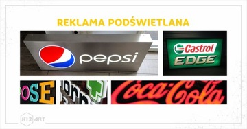 СВЕТОДИОДНАЯ РЕКЛАМНАЯ КОРОБКА 100х50 см + ПРОЕКТ Варшава