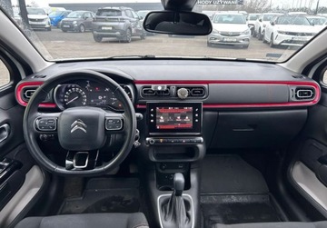 Citroen C3 III Hatchback 1.2 PureTech 110KM 2019 Citroen C3 Shine 1.2 Turbo EAT6 I wlasciciel Salon Polska 1.2 Benzyna, zdjęcie 10