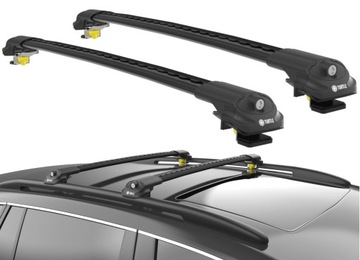 Bagażnik dachowy na relingi JEEP LIBERTY KJ 2002-2007