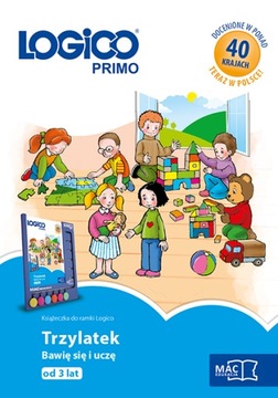 LOGICO PRIMO Trzylatek Bawię się i uczę 3+ MAC