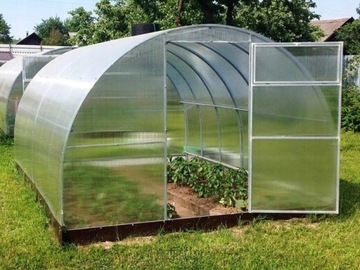 Садовая теплица STRONG 3х6м поликарбонат 6мм 20х40мм