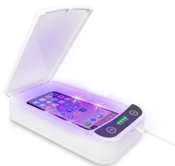 DEZYNFEKCJA MASKI OKULARY TELEFON, STERYLIZATOR UV